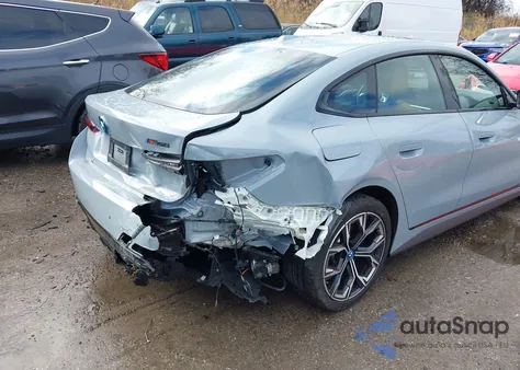 2024 BMW I4 Gran Coupe M50 z USA, uszkodzony, nr VIN WBY33AW08RFT02632